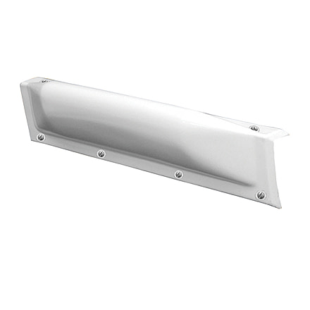 Taylor Made Dock Pro Straight Vinyl Dock Bumper 18in, White, 46082