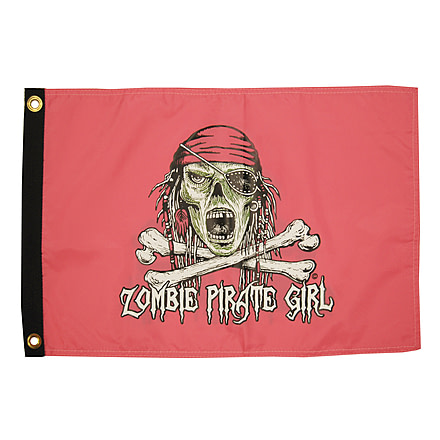 Taylor Made Novelty Flag Zombie Pirate Girl, 1611