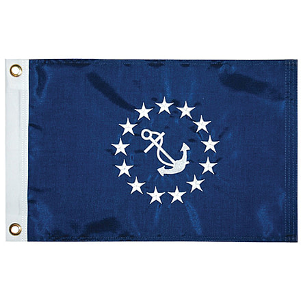 Taylor Made Nylon Officer Flag 12in x 18in Commodore, 93076
