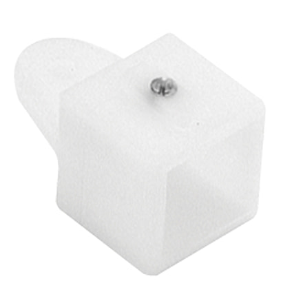 Taylor Made Square Tube Bimini Boatop External Eye End, White, 11834
