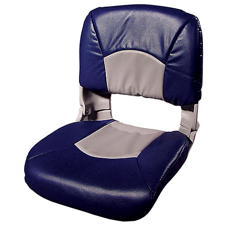 Tempress 45607 All-Weather High-Back Boat Seat /Gray, Blue, 45607/3004.5699