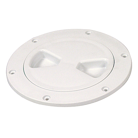 Tempress 4in Screw Out Deck Plates, White, 43030