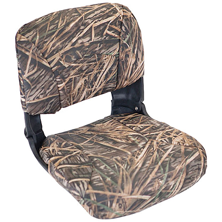 Tempress All-Weather High-Back Boat Seat - Mossy Oak Shadow Grass Vinyl, Camo, 45623
