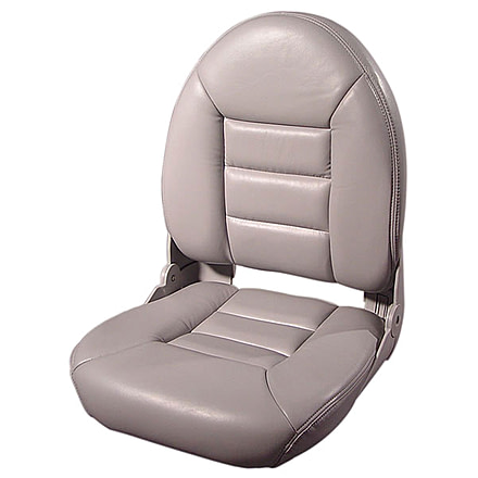 Tempress Navistyle High-Back Boat Seat, Gray, 54853