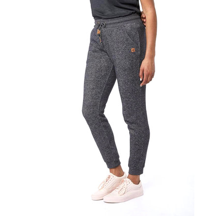 Tentree Bamone Fleece Sweat Pants, Womens, Meteorite, Extra Small, FA18-WSBAM-BLK-XS