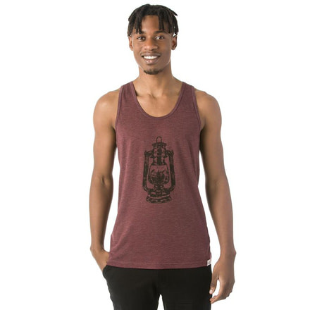 Tentree Lantern Tank Tri-blend Tank, Mens, Catawba Grape, L SP18-MILAN-RED-L