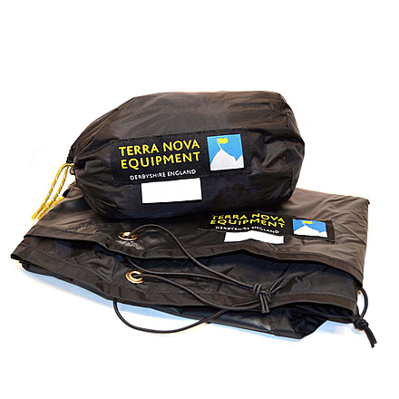Terra Nova Quasar/ Quasar ETC Footprint, Black, 50QUGP