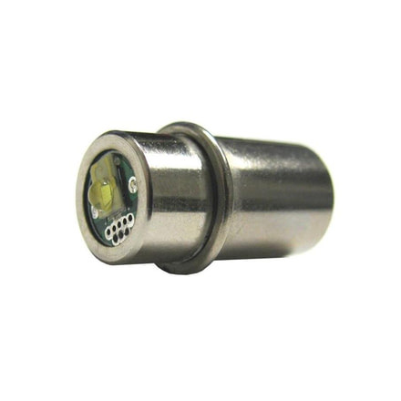 Lightstar TLE-6EXB MiniStar5 LED upgrade for 2-3 C/D cell Maglites, Silver, TLE-6EXB-CNC