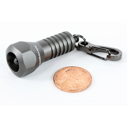 Lightstar TLF-Key1 Micro Key-Chain 18 Lumens Flashlight, Grey TLF-KEY1-GRY