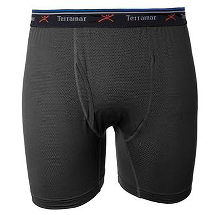 Terramar Pioner Boxer Brief Mens Blk Lg W-8097-019 LG
