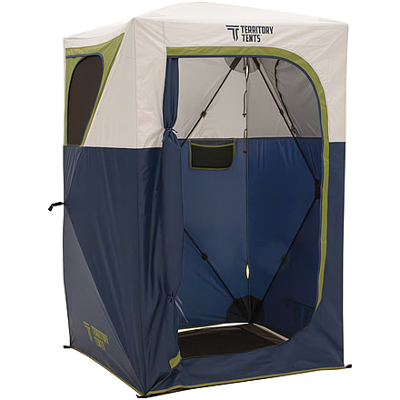 Territory Tents Territory Tents Jet Set Privacy Shower, Deep Blue, 1-Person, PT100DB