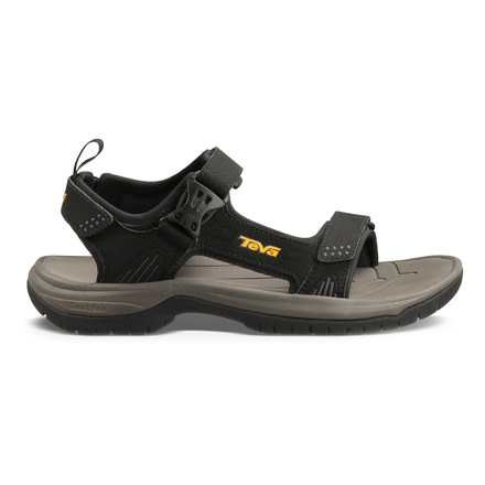 Teva Holliway Mens Sandals, Black, 14 US, 1006912-BLK-14 US