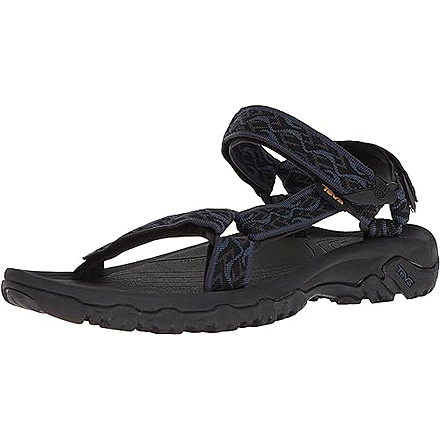 Teva Hurricane 4 Sandals - Mens, Wavy Trail Navy, 7, 1093379-WTNV-07