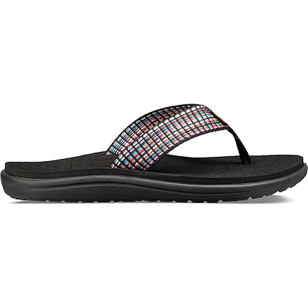 Teva Voya Flip - Women's, Bar Street Multi Black, 5, 1019040-BSMBL-05