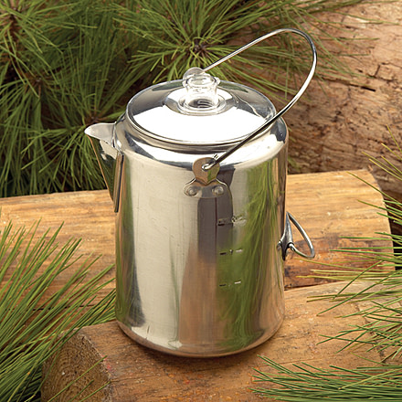 Texsport Aluminum Percolators, 9 Cups TX13180