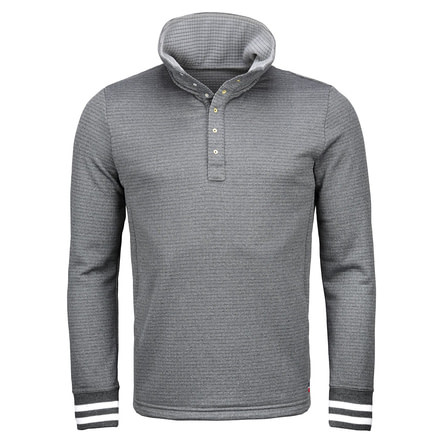 The American Mountain Co. No. 503 Lightweight Moisture Wicking Sweater - Mens-Heather Grey-Small