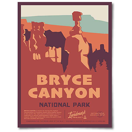 The Landmark Project Bryce Canyon National Park Posters, bryce-canyon-poster