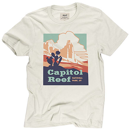 The Landmark Project Capitol Reef National Park Tee, Short Sleeve, capitol-reef-tee