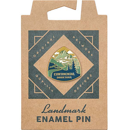 The Landmark Project Continental Divide Trail Enamel Pins, contdividetrailenamelpin