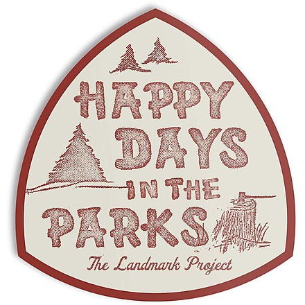 The Landmark Project Happy Days Stickers, happy-days-sticker