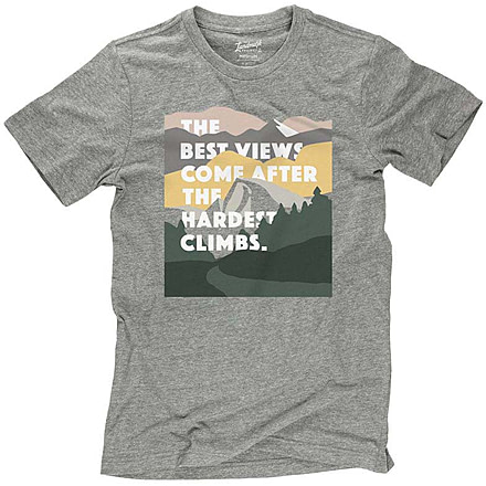 The Landmark Project Hardest Climb Tee, Short Sleeve, hardest-climb