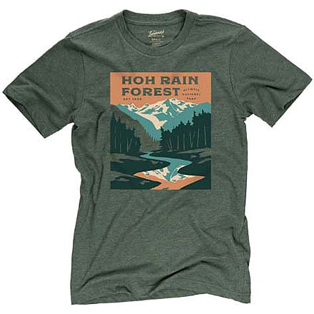 The Landmark Project Hoh Rainforest Tee, Short Sleeve, hoh-rainforest