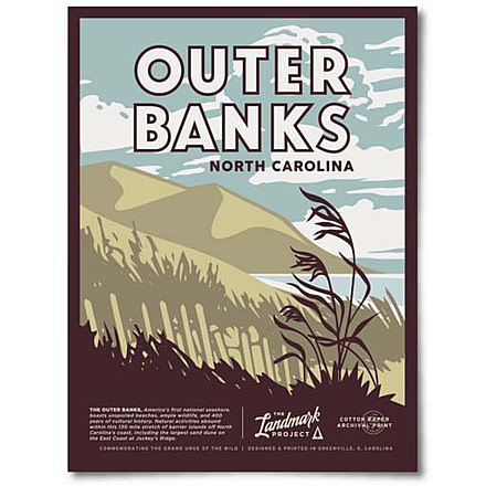 The Landmark Project Outer Banks Posters, outer-banks-poster
