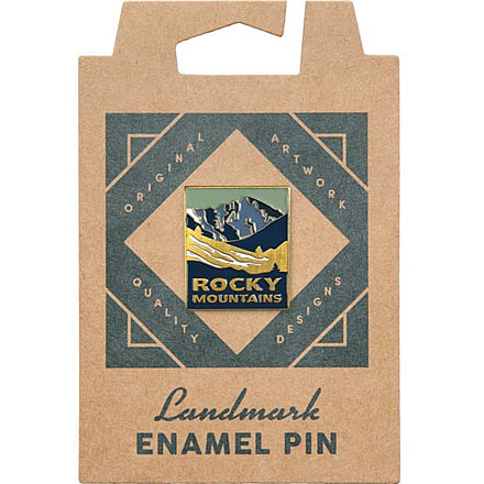 The Landmark Project Rocky Mountain National Park Enamel Pins, rocky-mountains-enamel-pin