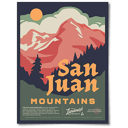 The Landmark Project San Juan Mountains Posters, san-juan-mountains-poster