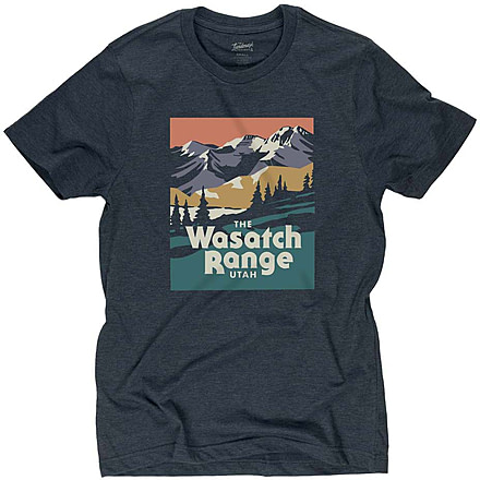 The Landmark Project Wasatch Range Short Sleeve Tee, Short Sleeve, wasatch-range-ss-tee