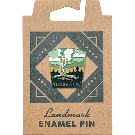 The Landmark Project Yellowstone National Park Enamel Pins, yellowstone-enamel-pin