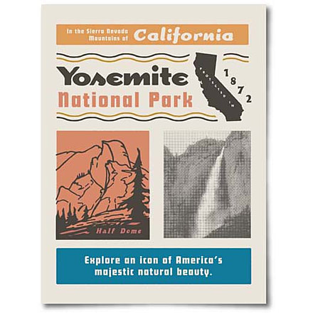 The Landmark Project Yosemite Collage Posters, yosemite-collage-poster