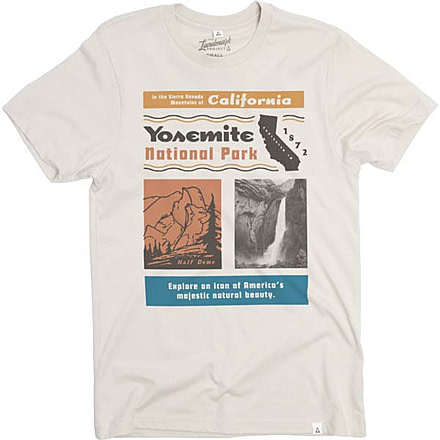The Landmark Project Yosemite Collage Tee, Short Sleeve, yosemite-collage-tee