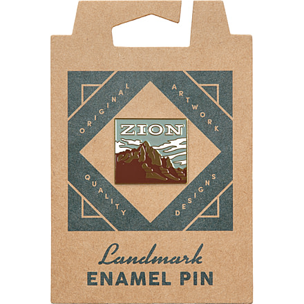 The Landmark Project Zion National Park Enamel Pins, zion-enamel-pin