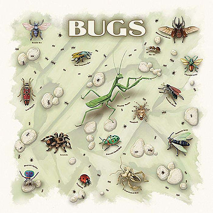 The Printed Image Bugs Bandana 609