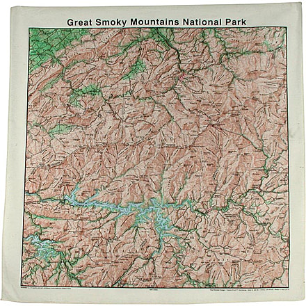 The Printed Image Great Smoky Topo Bandana 527