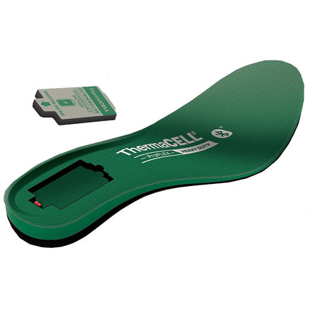 Thermacell ProFLEX Heavy Duty Heated Insoles-Green-9.5 - 11