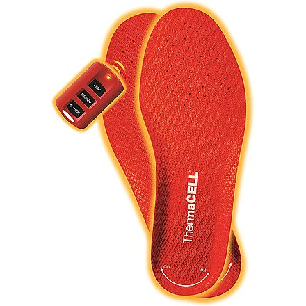 ThermaCELL Rechargeable Heated Insoles - Large - Mens 7.5-9/Womens 8.5-10, THS01L
