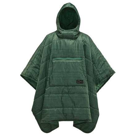 Therm-a-Rest Honcho Poncho, Green Print, 13177