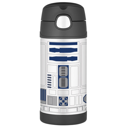 Thermos FUNtainer Stainless Steel, Insulated Straw Bottle - Star Wars - 12 oz. 69650