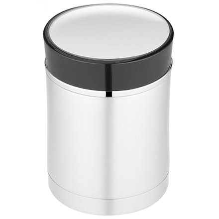 Thermos Sipp Vacuum Insulated Food Jar - 16 oz. - Stainless Steel/Black 44558