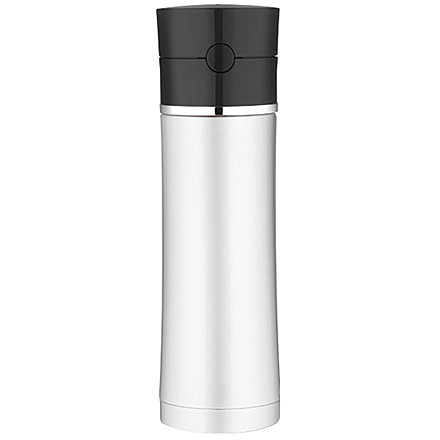 Thermos Sipp Vacuum Insulated Hydration Bottle - 18 oz. - Stainless Steel/Black 44549