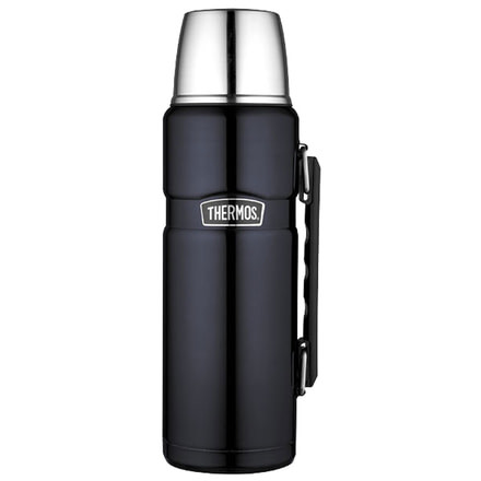 Thermos Stainless King Vacuum Insulated Beverage Bottle - 40 oz. - Stainless Steel/Midnight Blue 41587