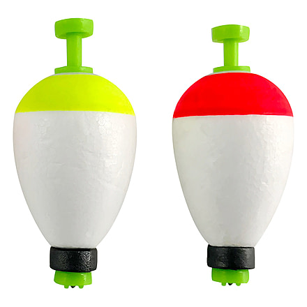 Thill Foam Pear Clip, 1 3/4in Weighted,2 Pack, FPW179