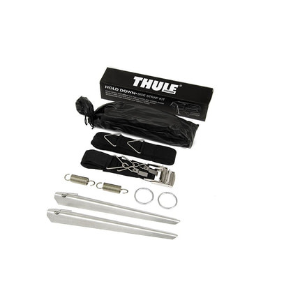 Thule Hold Down Side Strap Kit, Black/Silver, 307916