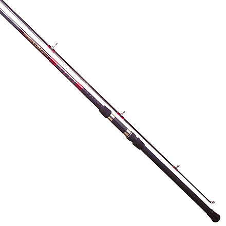 Tica Tica Surge-Ukga Surf Spin Rod, 2 Piece, Fast, Heavy, 3-8oz Lures, 20lb - 40lb, 5 Guides + Tip, 12, UKGA12H2S