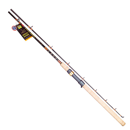 Tica Tica Wreck Rod Casting Carbon Graphite, 1 Piece, Heavy, 20-40 lb., 2-6oz., 10 Fuji Guides, Cork Handle, 76, CLGA76H1