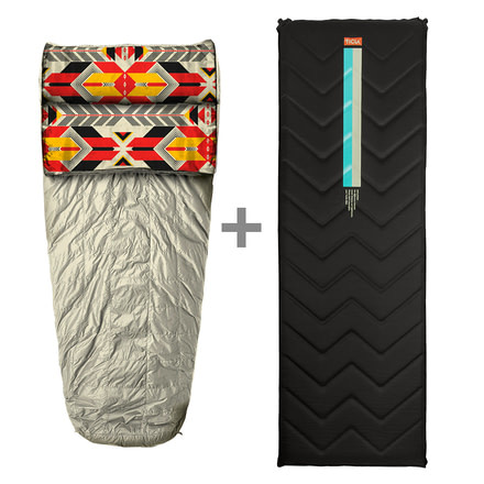 Ticla Besito G.O.O.D. Kit Sleeping Bag and Pad-Siesta-Small