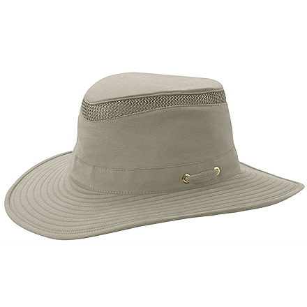 T4MO Organic Airflo Hat - Mens -Khaki/Olive-7 and 3/4