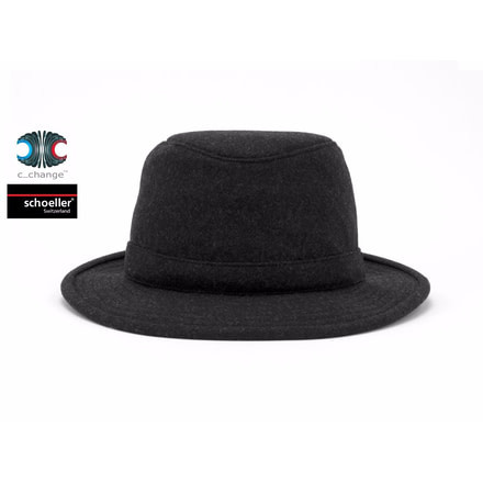 Tilley TTW2 Tec-Wool Hat, Black, 71/8, 10WP00HTTW21373